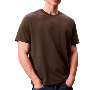 T-Shirt Marron Homme Calvin Klein Jeans Easy