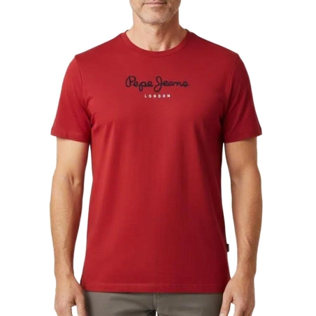 T-Shirt Bordeaux Homme Pepe jeans Eggo