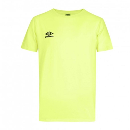 T-shirt Jaune Fluo Homme Umbro Lifestyle Tee 1