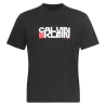 T-Shirt Noir/Rouge Homme Calvin Klein Jeans LV04RD814G