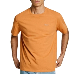 T-shirt Orange Homme Pepe jeans Contrast