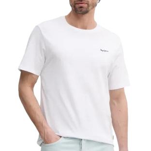 T-shirt Blanc Homme Pepe Jeans Dulwich