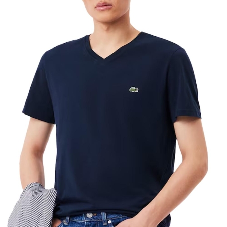 T-shirt Marine Homme Lacoste TH6710001