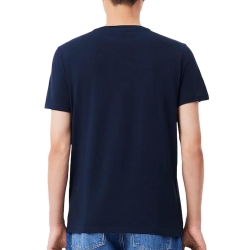 T-shirt Marine Homme Lacoste TH6710001