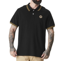 Polo Noir Homme Von Dutch RIDER