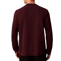 T-shirt Manches longues Marron Homme Calvin Klein Jeans Luxe