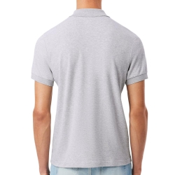 Polo Gris Homme Lacoste Regular Fit Pima