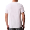 T-Shirt Blanc/Noir/Rouge Homme Calvin Klein Jeans LV04RD814G