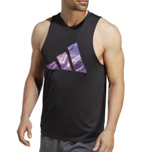 Débardeur Noir Homme Adidas IB7925