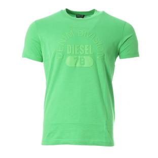 T-Shirt Vert Homme Diesel A12248