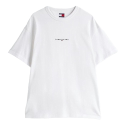 T-Shirt Blanc Homme Tommy Hilfiger Linear0