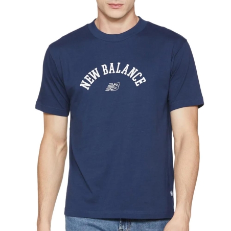 T-shirt Marine Homme New Balance Graphic