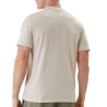T-Shirt Beige Homme Calvin Klein Jeans Badge L4G