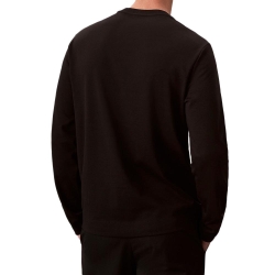T-shirt Manches longues Noir Homme Calvin Klein Jeans Luxe