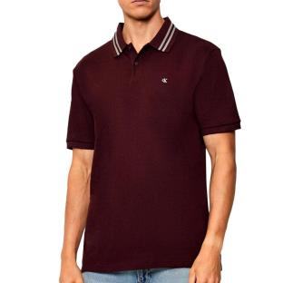 Polo Marron Homme Calvin Klein Jeans Pique