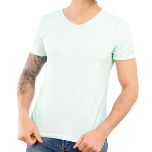 T-shirt Vert d'Eau Homme Paname Brothers Tom