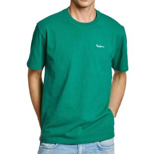 T-shirt Vert Homme Pepe jeans Contrast