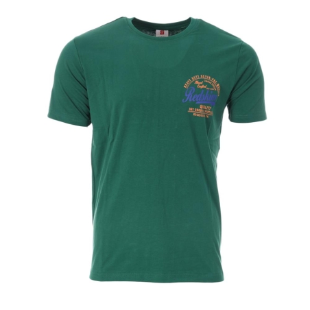 T-Shirt Vert Homme Redskins TS6214