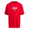 T-shirt Rouge Homme Fila Trellis