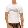 T-shirt Blanc Homme Superdry Vl Heritage Relaxed