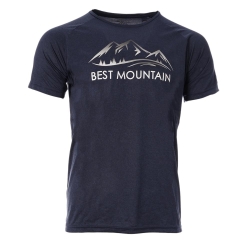 T-shirt Marine Homme Best Mountain 10
