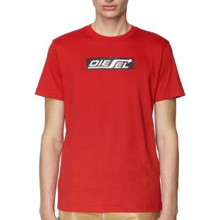 T-shirt Rouge Homme Diesel T-Just
