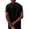 T-Shirt Noir/Rouge Homme Calvin Klein JeansCore Institutional
