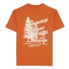 T-Shirt Orange Homme Tommy Hilfiger Novelty