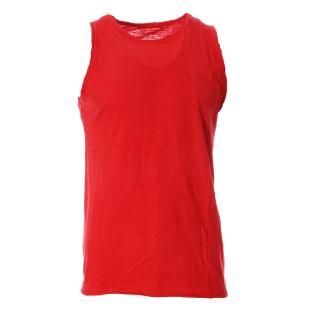 Débardeur Rouge Homme Paname Brothers DYLAN