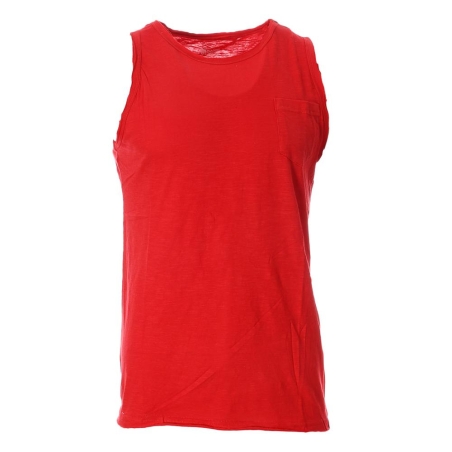 Débardeur Rouge Homme Paname Brothers DYLAN