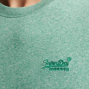 T-shirt Vert d'eau Homme Superdry Vintage Logo