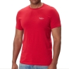 T-Shirt Rouge Homme Pepe jeans Original Basic 3n