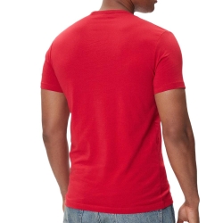 T-Shirt Rouge Homme Pepe jeans Original Basic 3n