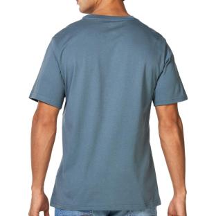 T-shirt Bleu Homme Converse Outdoor Star