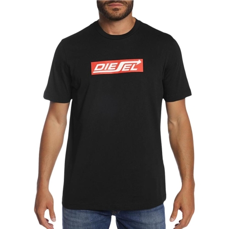 T-shirt Noir Homme Diesel T-Just