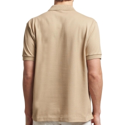 Polo Beige Foncé Homme Lacoste Original