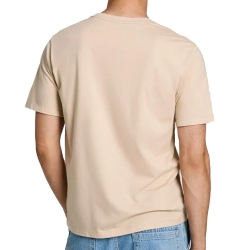 T-shirt Beige Homme Pepe jeans Eggo PM508208