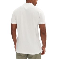 Polo Blanc Homme Tommy Hilfiger Tjm Slim