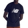 T-shirt Marine Homme New Balance Sport