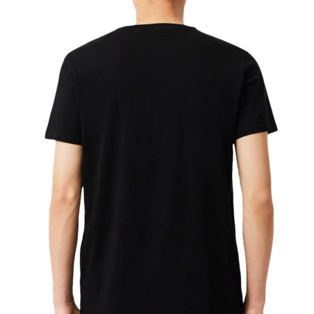 T-shirt Noir Homme Lacoste TH6710001