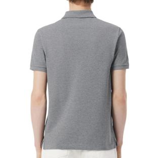 Polo Gris Homme Lacoste Slim Fit Petit