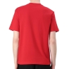 T-Shirt Rouge Vif Homme Lacoste Essentiel