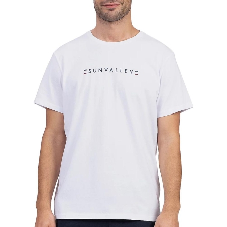 T-shirt Blanc Homme Sun Valley Codrep