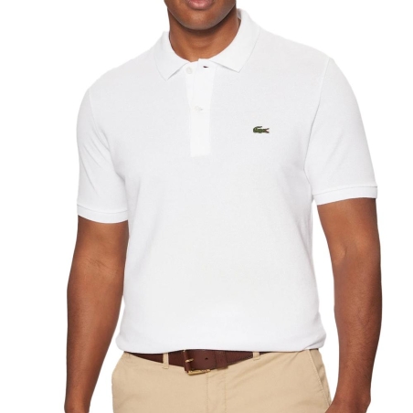 Polo Blanc Homme Lacoste PH4012