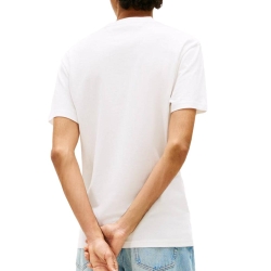 T-Shirt Blanc Homme Tommy Hilfiger Reg Linearss