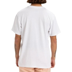 T-shirt Blanc Homme Quiksilver Retro Fade Yem