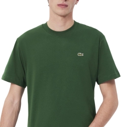 T-shirt Vert Foncé Homme Lacoste Klassiek