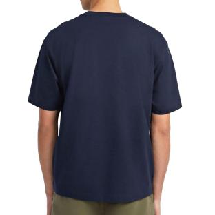 T-Shirt Marine Homme Guess Mini