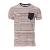 T-shirt Marine/Orange Homme RMS26 91266