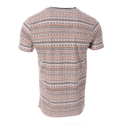 T-shirt Marine/Orange Homme RMS26 91266
